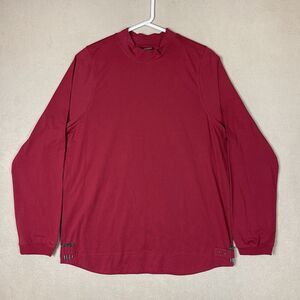 Oakley Sweater Mens Extra Large Red Golf‎ Golfing Pullover Casual Adult